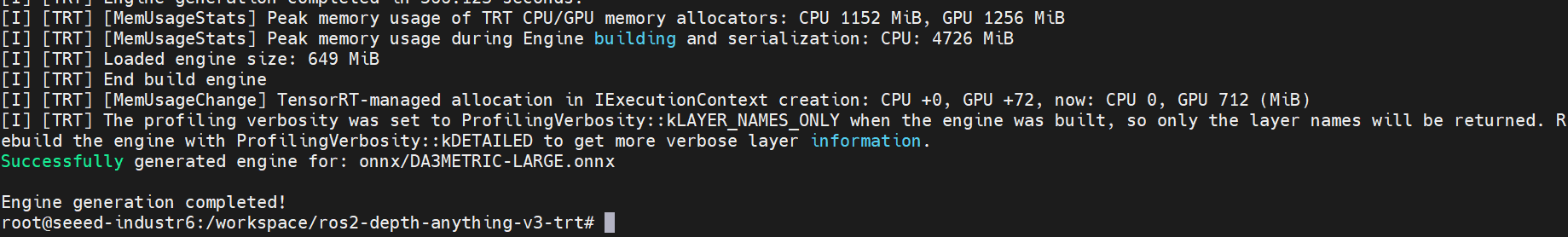 Depth Anything V3 on Jetson - 2