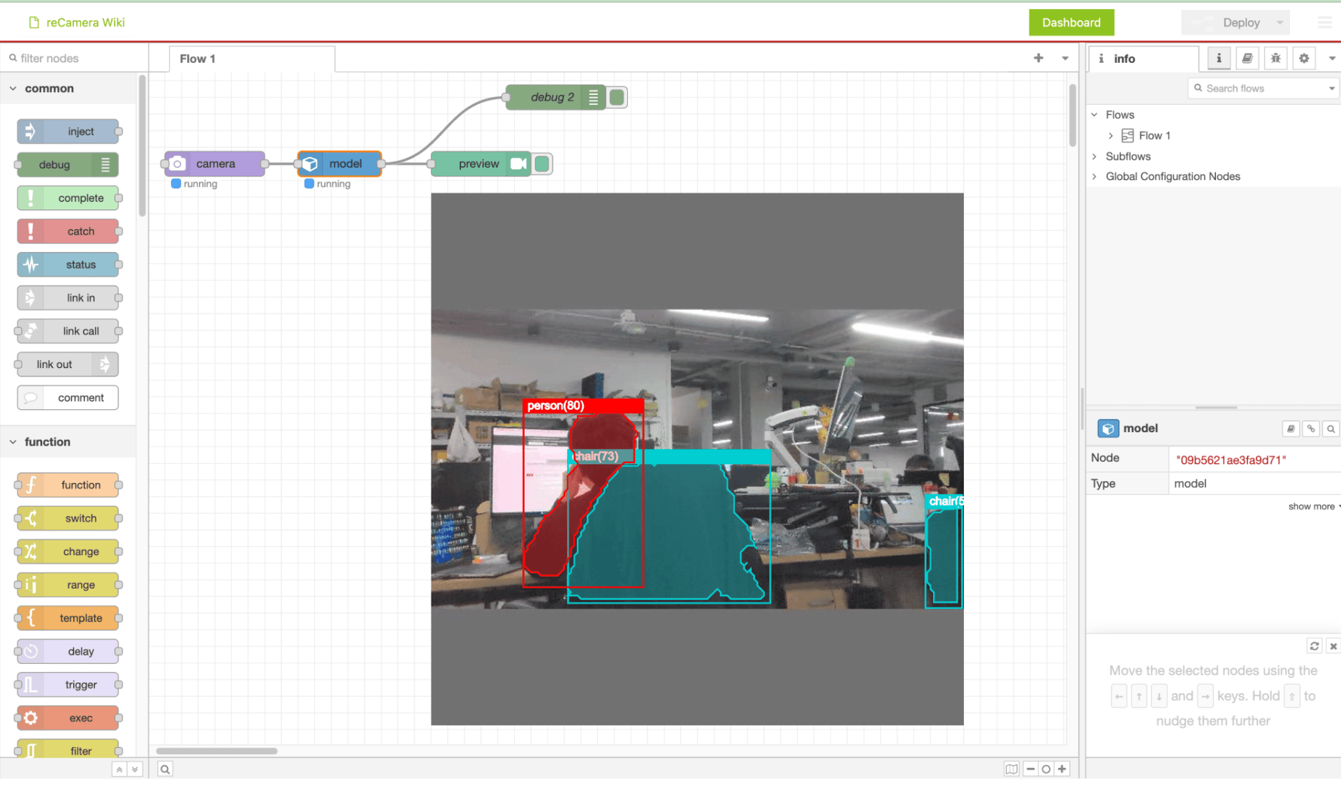 AIジェスチャー制御とローコードモデルカスタマイズの機能デモ