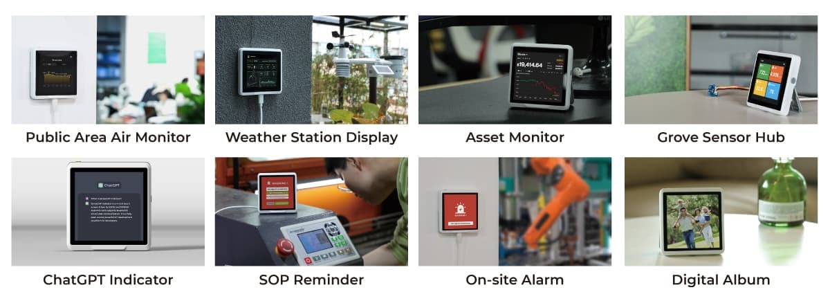 SenseCAP Indicator活用アプリケーション例