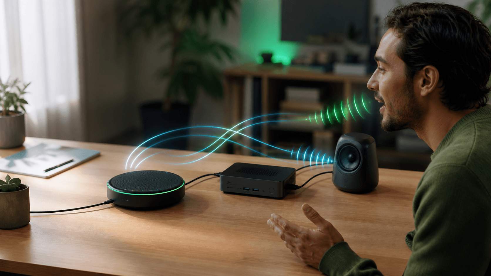 Interruptible Conversational Voice AI - 1