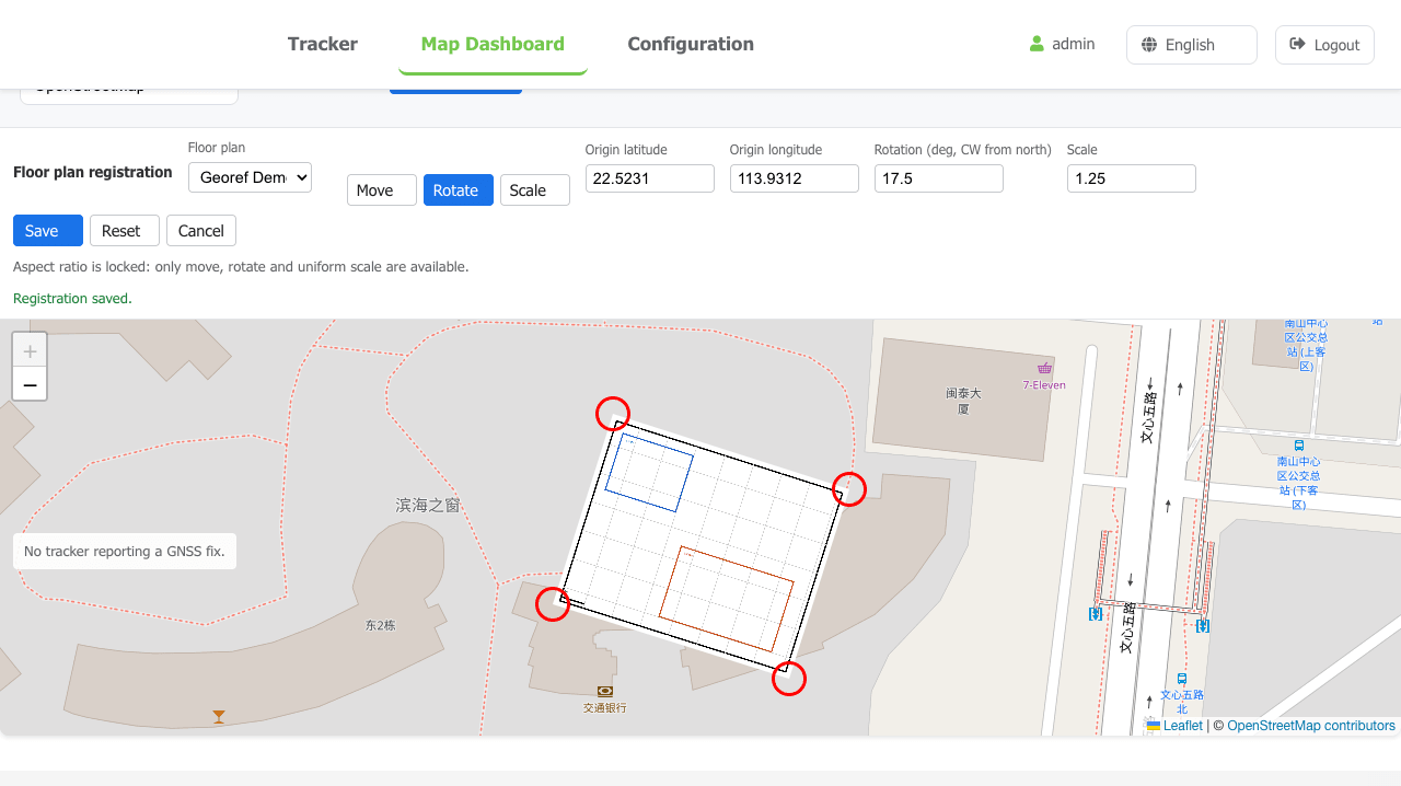 Campus-level BLE Beacon Positioning System - 2