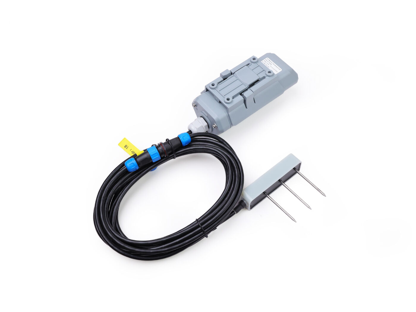 SenseCAP S2108 土壌水分・温度・電気伝導度センサー 45度背面斜視図