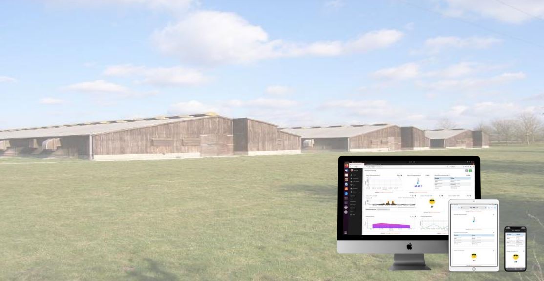 センサーデータを活用して畜産場の環境ダッシュボードを構築