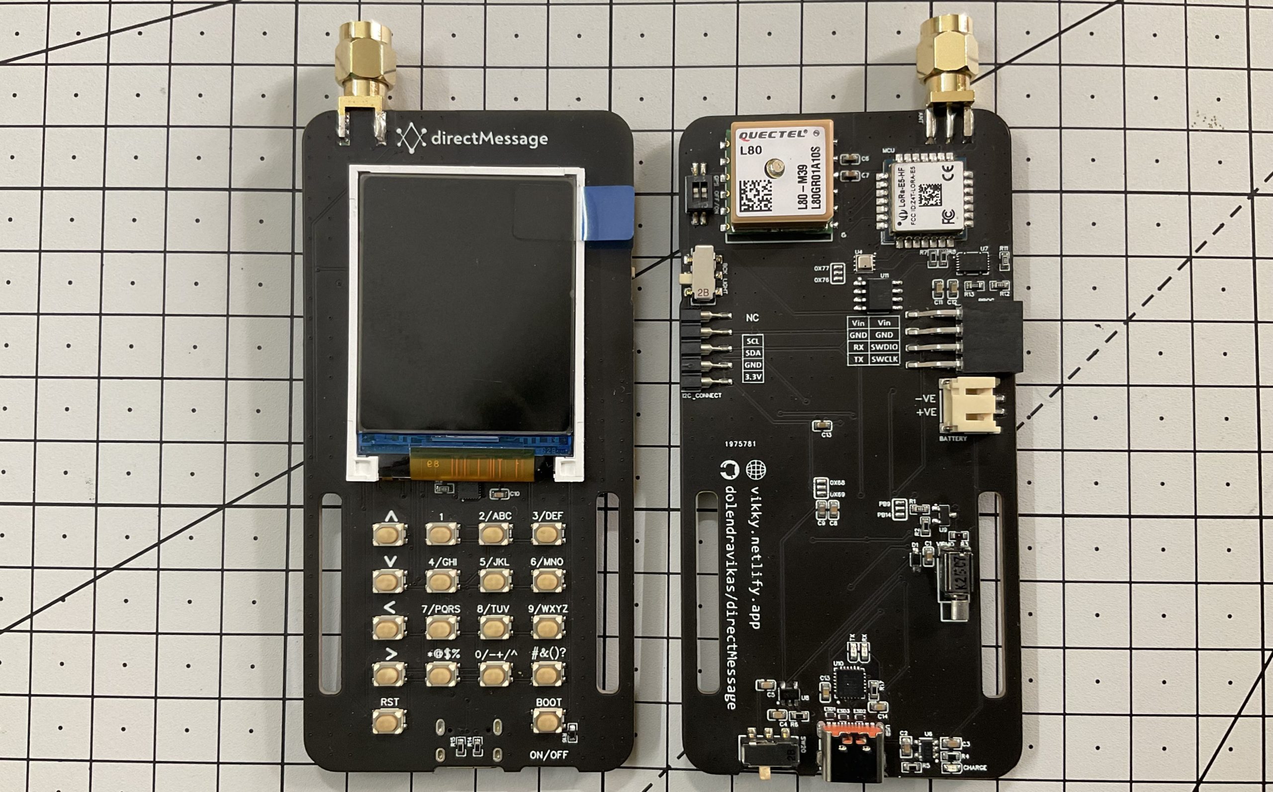 Private Communication Device – A LoRa® Navigation System based on Seeed Wio-e5 and Fusion PCBA